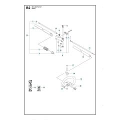 Husqvarna 524Lk - Shaft & Handle