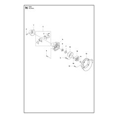 Husqvarna 524R - Clutch