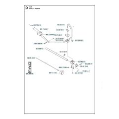 Husqvarna 524R - Shaft & Handle