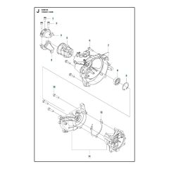 Husqvarna 525Ecs - Crankcase