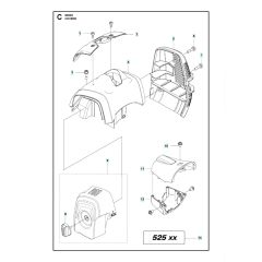 Husqvarna 525Es - Cover