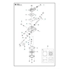 Husqvarna 525HE3 - Carburetor