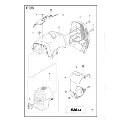 Husqvarna 525HE3 - Cover