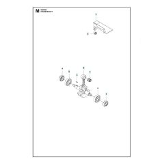 Husqvarna 525HE3 - Crankshaft