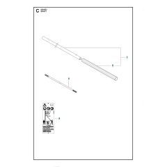 Husqvarna 525HE3 - Shaft