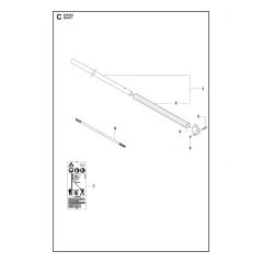 Husqvarna 525HE4 - Shaft