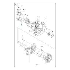 Husqvarna 525HF3S - Crankcase