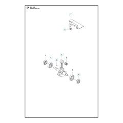 Husqvarna 525L - Crankshaft