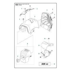 Husqvarna 525LK - Cover