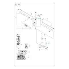 Husqvarna 525LK - Shaft