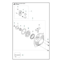 Husqvarna 525LK - Starter