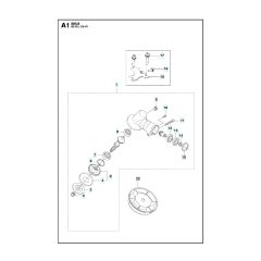 Husqvarna 525LS - Bevel Gear