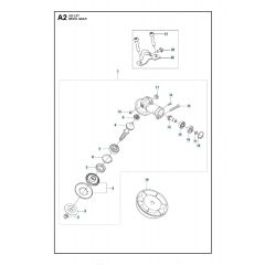 Husqvarna 525LST - Bevel Gear