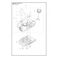 Husqvarna 525LST - Fuel Tank