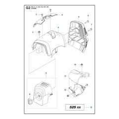 Husqvarna 525Lx - Cover