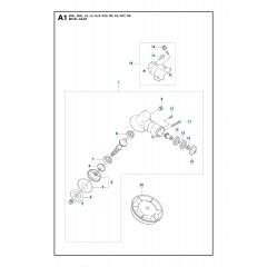 Husqvarna 525RJD - Bevel Gear