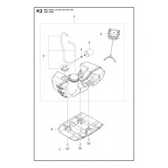 Husqvarna 525RK - Fuel Tank