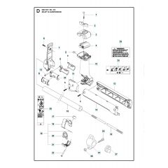 Husqvarna 525RK - Shaft & Handle