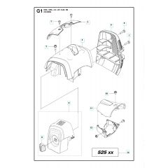 Husqvarna 525RS - Cover