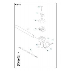 Husqvarna 525RS - Shaft