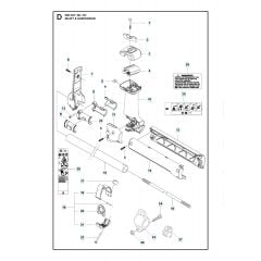 Husqvarna 525RX - Shaft & Handle