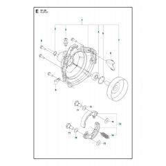 Husqvarna 531RB - Clutch