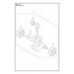 Husqvarna 531RB - Crankshaft