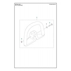 Husqvarna 531RB - Handle