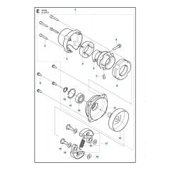 Husqvarna 531RS - Clutch