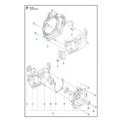 Husqvarna 531RS - Crankcase