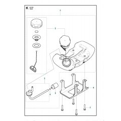 Husqvarna 531RS - Fuel Tank