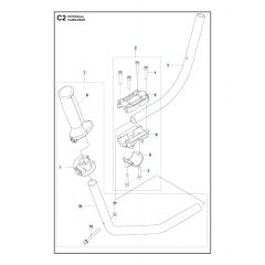 Husqvarna 531RS - Handle