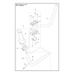 Husqvarna 531RS - Handle 2