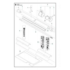 Husqvarna 531RS - Tube & Shaft