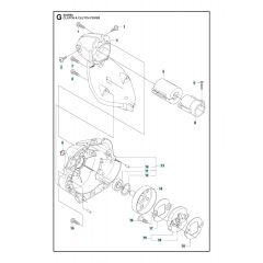 Husqvarna 535FBx - Clutch Cover