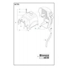 Husqvarna 535FBx - Cover