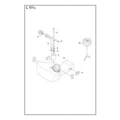 Husqvarna 535FBx - Fuel Tank