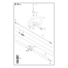 Husqvarna 535FBx - Shaft