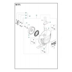 Husqvarna 535FBx - Starter