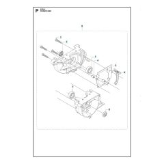 Husqvarna 535Lk - Crankcase