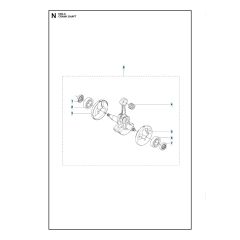 Husqvarna 535Lk - Crankshaft