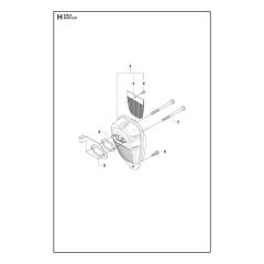 Husqvarna 535Lk - Muffler