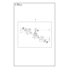 Husqvarna 535LS - Crankshaft