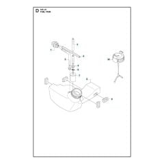 Husqvarna 535LS - Fuel Tank