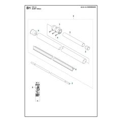 Husqvarna 535LS - Shaft