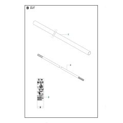 Husqvarna 535LST - Shaft