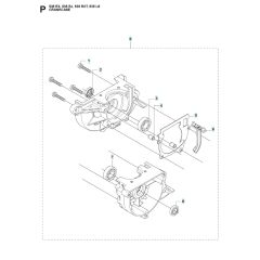 Husqvarna 535RJ - Crankcase