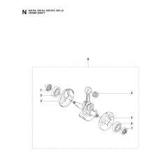 Husqvarna 535RJ - Crankshaft