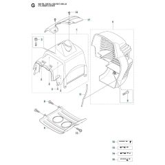 Husqvarna 535RJ - Cylinder Cover