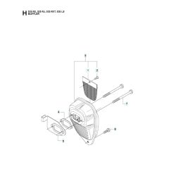 Husqvarna 535RJ - Muffler